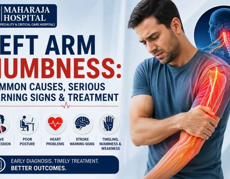 LEFT ARM Numbness
